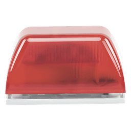 Minicontrolador Audiovisual / Alertas Visuales y Audibles / 32 Sonidos / 8 Patrones LED / Color Rojo