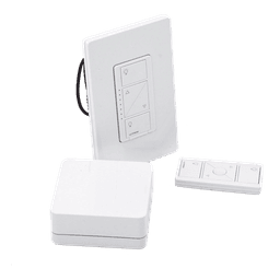 Kit de Inicio para Iluminación Inteligente / Control por App y Voz / Sin Cable Neutro / Hasta 150 W LED o 600 W Incandescente / Integración Alexa, Google y HomeKit / 120 V