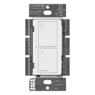 Interruptor de Pared Inteligente / On/Off / 5 A LED / 120/277 V / Sin Neutro / Control Pico / Smart Bridge
