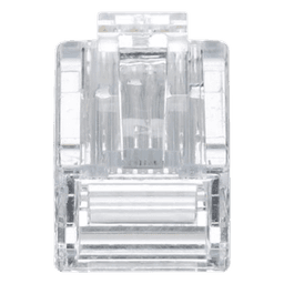 Plug RJ45 / Cat5e / 24-26 AWG / 50 µin Oro / 2500 Ciclos / 50 Piezas / -10°C a 60°C