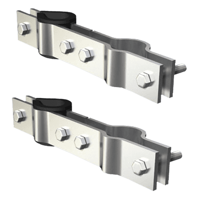 Montaje de Metal / Antenas 1' a 2' (0.3 a 0.6 m) / Mástiles 1' a 2' (0.3 a 0.6 m) / Diseño Universal / Resistente a Condiciones Extremas