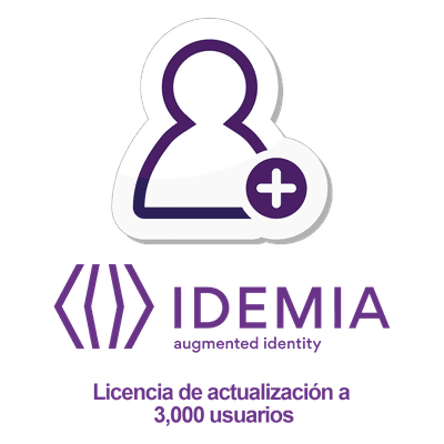 Licencia de Actualización / 3000 Usuarios / Lectora / Compatible con Sigma Lite y Sigma Lite Plus
