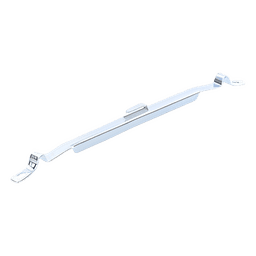 Clip Recto Automático para Charola / Peralte 54 mm / Acabado Electro Zinc / Resistente a Intemperie
