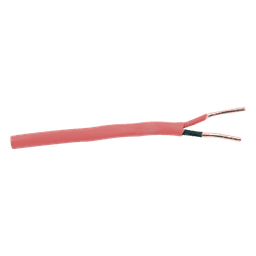 Cable para Alarmas de Incendio / 2x14 AWG / FPLR-CL3R / Riser / 305 m (1000 ft) / Rojo / Evacuación