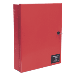 Fuente de Alimentación Remota Direccionable / 6 A / 4 Salidas NAC o Auxiliar 24 VCC / Gabinete Rojo / 12.25' x 16' x 3'