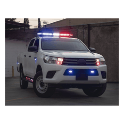 Barra de Luces LED / 47" (119.4 cm) / 88 LED Hyperlux / Rojo/Azul/Ámbar / Control de Tráfico / IP65 / 10-14.8V DC