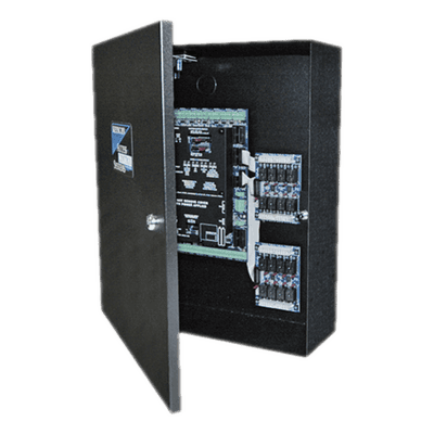 Panel de Control de Acceso para Elevadores / 2 Ascensores / 16 Pisos por Cabina / 45,000 Usuarios / 3,280 ft CAN Bus / Ethernet Opcional