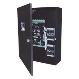 Controlador de Acceso / 4 Lectoras Wiegand / Doble Procesador / 45,000 Tarjetas / 16 Entradas Auxiliares / Gabinete con LED