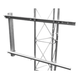 Brazo para Torre Arriostrada / Acero ASTM A36 / Ø 3' Cal. 16 / Ángulos 89.5 cm / Galvanizado por Inmersión / Compatibilidad STZ30G/35G/45G