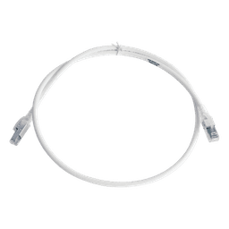 Patch Cord Cat6A S/FTP / CM/LS0H / 0.91 m (3 ft) / Ultra Delgado / 10GBASE-T / PoE+