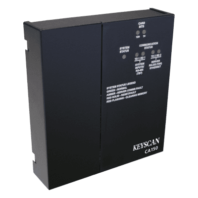 Controlador de Acceso / 1 Puerta / PoE o 12 VCC / Doble Procesador / 45,000 Tarjetas / Ethernet Wiegand