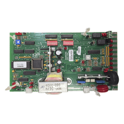 Tablilla de Control para Barrera Vehicular / 115 VAC / Configuración DIP / Sensores de Contacto y No Contacto / Temporizador 1-59 s / Montaje en Concreto