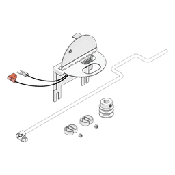Kit de Operación Manual para Barrera / Compatibilidad Modelo 1601 / Instalación Sin Herramientas / Operación de Emergencia / Diseño Ergonómico
