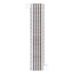 Bloque de Conexión / 50 Pares / Cat5e / 22-26 AWG / 500 Posiciones