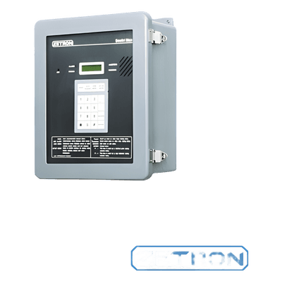 Procesador de Alarmas Industriales / 72 E/S Digitales / 8 Entradas Analógicas / Notificación por Radio y Teléfono / Gabinete NEMA 4X / Mensajes de Voz Programables