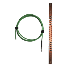 Barra de puesta a tierra / 19in / Cable 6 AWG 2m (6.56 ft) / Terminal compresión doble orificio