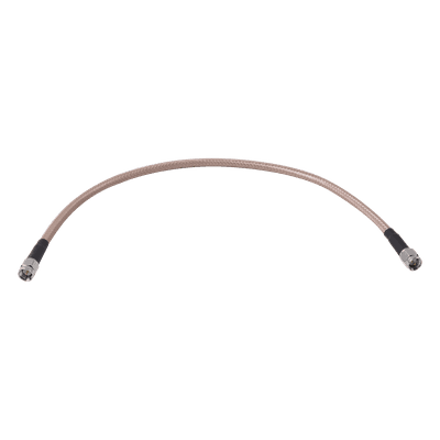 Jumper RF / Cable RG-142 / Conectores SMA Macho a SMA Macho / 30 cm (0.98 pies)