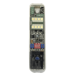 Sensor de Doble Tecnología / Cobertura Cortina 1-12 m (3.3-39.4 ft) / PIR & Microondas 24 GHz / Anti-enmascaramiento / Interior y Exterior / Inmunidad Mascotas 10 kg