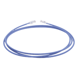 Patch Cord Cat6 UTP / 7 Pies (2.13 m) / CM/LS0H / 26 AWG / 250 MHz / Azul