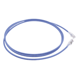 Patch Cord Cat6 UTP / 7 Pies (2.13 m) / CM/LS0H / 26 AWG / 250 MHz / Azul