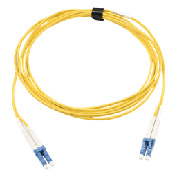 Jumper de Fibra Óptica Monomodo / LC/UPC Duplex / OFNR Riser / 3 Metros (9.84 Pies) / 10 Gigabit / XGLO