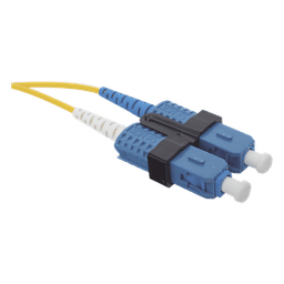 Jumper de Fibra Óptica / Monomodo OS2 / LC/UPC-SC/UPC Duplex / OFNR / 5 m (16.40 pies) / Amarillo