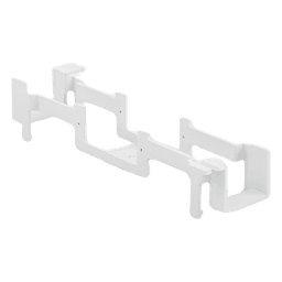 Bracket para Montaje de Regleta / Cat5e / 22-26 AWG / 25 Pares / Termoplástico de Alto Impacto