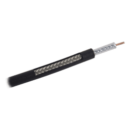 Cable Coaxial RF / 50 Ohm / Cobre Sólido / Blindaje 90 dB / Hasta 6 GHz / Factor de Velocidad 80%