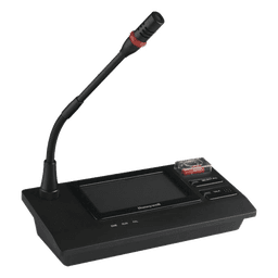 Consola de Llamada en Red / Pantalla Táctil 4.3 Pulgadas / Ethernet / 20 Nodos / Audio Full-Duplex / Instalación Sobremesa o Empotrada