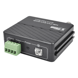 Receptor de Video Activo / Transmisión 400 m (1312.3 ft) / HD-TVI/CVI/AHD/CVBS / 2 Megapixel / Inmunidad al Ruido 60 dB / Protección contra Sobretensión Grado III