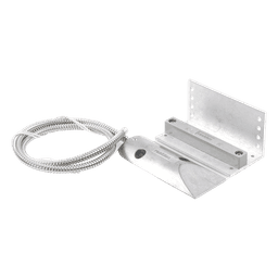 Contacto Magnético de Uso Rudo / Soporte en L Ajustable / Cable Blindado 60 cm (23.6 in) / Gap 60 mm (2.36 in) / Sellado con Epóxico / NC 28 VDC