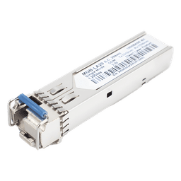 Transceptor WDM SFP / 1G LC / Mono Modo / 20 km / 1310nm TX 1550nm RX / 66 pies