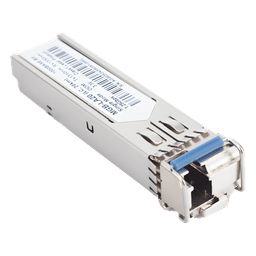Transceptor WDM SFP / 1G LC / Mono Modo / 20 km / 1310nm TX 1550nm RX / 66 pies