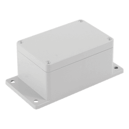 Gabinete Plástico para Exterior / IP65 / 115 x 88 x 55 mm / ABS Resistente a Impactos / -20 a 60 °C / Cierre por Tornillos