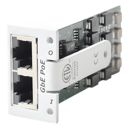 Módulo Protector PoE / Ethernet 10/100/1000 Mbps / 11 VCC / Pines 1,2 y 3,6 / 3 pF / Para Chassis TCPXH Rack 19"