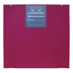 Gabinete para Baterías de Respaldo / 2 x 12 VCD 26 Ah / Panel Frontal Ciego / Knockouts Múltiples / Compatible con Cargador CHG-75 / 39.62 x 13.02 x 39.37 cm (15.6 x 5.1 x 15.5 in)