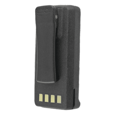 Batería Li-Ion para Radio Portátil / 2250 mAh / Celdas Japonesas / Contactos Chapeados en Oro / Terminales Ampliados