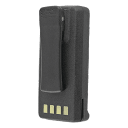Batería Li-Ion para Radio Portátil / 2250 mAh / Celdas Japonesas / Contactos Chapeados en Oro / Terminales Ampliados