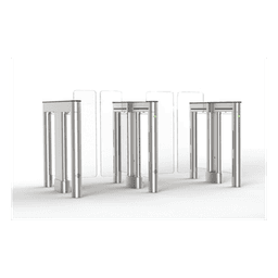 Torniquete Óptico Doble Central / Hojas de Cristal 35" / Serie Supervisor 5000 / 91 kg / 65 W