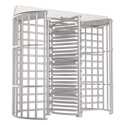 Torniquete doble de cuerpo completo / Acero galvanizado / Intemperie / Bidireccional / -29°C a 66°C / 65W máx