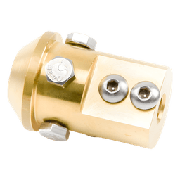 Adaptador de Punta Pararrayo / Mástil 1 1/2" (38.1 mm) / Latón / Conductores 8-10 mm / Sección 50-70 mm² / 655 g