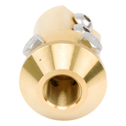 Adaptador de Punta Pararrayo / Mástil 1 1/2" (38.1 mm) / Latón / Conductores 8-10 mm / Sección 50-70 mm² / 655 g