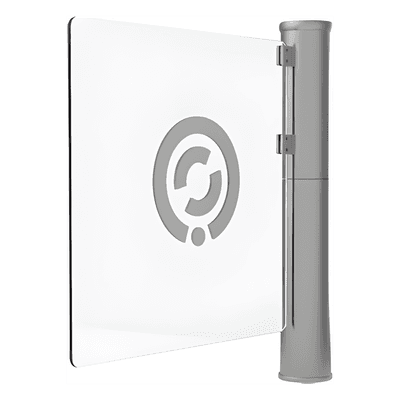 Puerta peatonal motorizada / Acceso universal / Motor sin escobillas 228W / Operación sin contacto / Ancho para sillas de ruedas / 110-240VAC