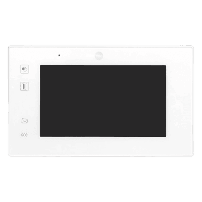 Monitor adicional para videoportero / Pantalla 7 pulgadas / Resolución 800 x 480 / Tecnología RGB / Alimentación 24V CC / 5.67 x 9.61 x 0.91 pulgadas