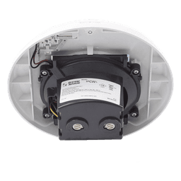 Bocina de Techo para Evacuación por Voz / Doble Voltaje 25/70.7 V / Potencia Seleccionable 1/4 a 2 W / Rango 400 a 4,000 Hz / Sin Estrobo / Montaje Plug-In