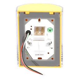Botón de Emergencia / Tapa Policarbonato Resistente / Restablecimiento con Llave / LED Opcional / UL cUL ADA / Interior y Exterior