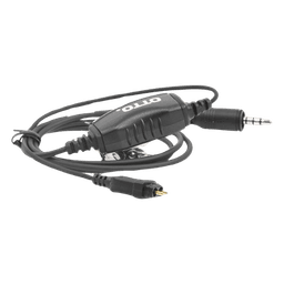 Micrófono de 1 Cable / Kevlar Reforzado / Conector 5 lb / PTT Ergonómico / Serie LOC / Compatible KENWOOD PKT-23K
