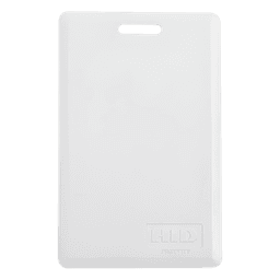 Tarjeta de Proximidad / PVC Clamshell / 5.4 x 8.6 x 0.19 mm / Formato H10301 / Programable por Sitio