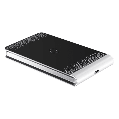 Enrolador de Tarjetas USB / Dual Frecuencia 13.56 MHz y 125 kHz / MIFARE y Proximidad EM / USB 2.0 Plug-and-Play / -20°C a +65°C (-4°F a +149°F)