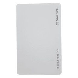 Tarjeta MIFARE Classic / 13.56MHz / 4KB / PVC Imprimible / ISO CR80 / UID 34 Bits